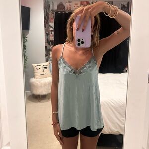 Teal Tank Top